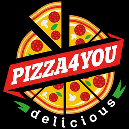 Pizza4You Achim  logo.